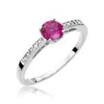 Inel Aur 14k cu Rubin 0.60 ct - Imagine 4