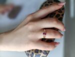 Inel Aur 14K cu Rubin 0.60 ct - Imagine 9