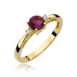 Inel Aur 14K cu Rubin 0.60ct