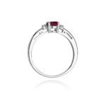 Inel Aur 14k cu Rubin 0.70 ct - Imagine 7