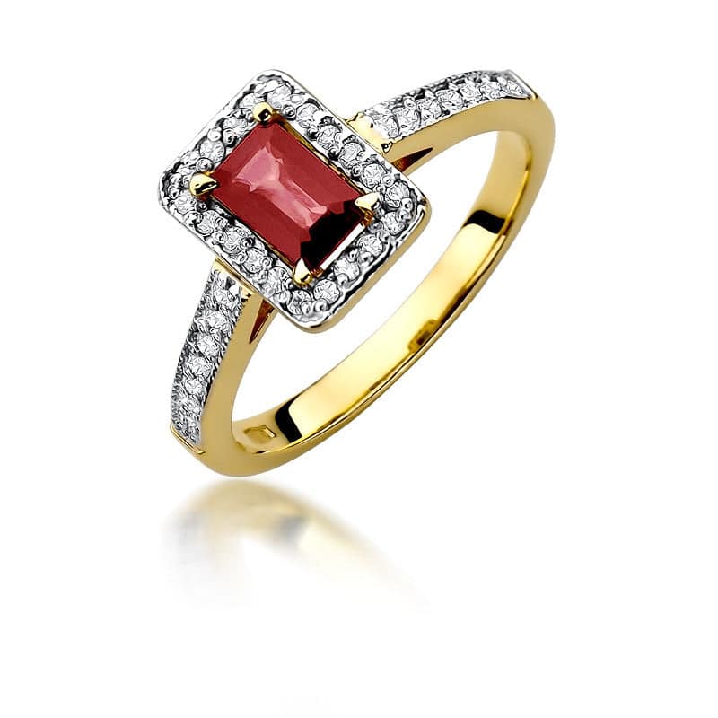 inel-aur-14k-cu-rubin-0-80-ct-si-diamante-0-22-ct_6907822.jpg Inel Aur 14k cu Rubin 0.80 ct si Diamante 0.22 ct - Imagine 1
