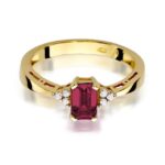 Inel Aur 14K cu Rubin 0.80 ct - Imagine 2