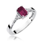 Inel Aur 14K cu Rubin 0.80 ct - Imagine 5