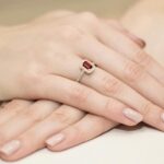 Inel Aur 14k cu Rubin 0.80 ct - Imagine 4