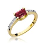 Inel Aur 14k cu Rubin 0.80 ct