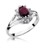 Inel Aur 14k cu Rubin 1.00 ct - Imagine 4