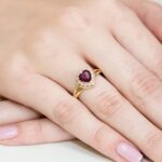 Inel Aur 14k cu Rubin 1.10 ct - Imagine 4