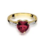 Inel Aur 14K cu Rubin 1.70 ct - Imagine 2