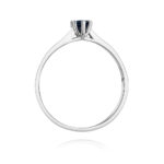 Inel Aur 14k cu Safir 0.15 ct - Imagine 7