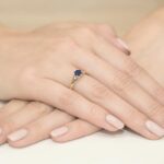 Inel Aur 14k cu Safir 0.50 ct - Imagine 4