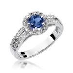 Inel Aur 14k cu Safir 0.50 ct - Imagine 5