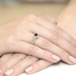Inel Aur 14k cu Safir 0.50 ct - Imagine 4
