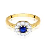 Inel Aur 14k cu Safir 0.50 ct - Imagine 2