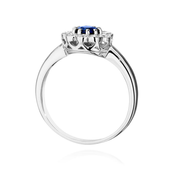 Inel Aur 14k cu Safir 0.50 ct - Imagine 6