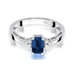 Inel Aur 14k cu Safir 0.60 ct - Imagine 6