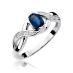 Inel Aur 14K cu Safir 0.70 ct - Imagine 5
