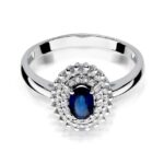 Inel Aur 14k cu Safir 0.70 ct - Imagine 6