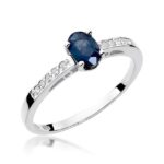 Inel Aur 14k cu Safir 0.70 ct - Imagine 4