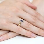 Inel Aur 14k cu Safir 0.70 ct - Imagine 4