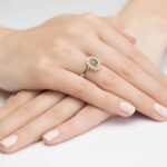 Inel Aur 14k cu Safir 0.70 ct - Imagine 4