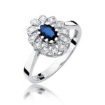 Inel Aur 14k cu Safir 0.70 ct - Imagine 5