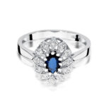 Inel Aur 14k cu Safir 0.70 ct - Imagine 6