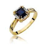 Inel Aur 14k cu Safir 0.70 ct