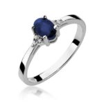 Inel Aur 14k cu Safir 0.70 ct - Imagine 5