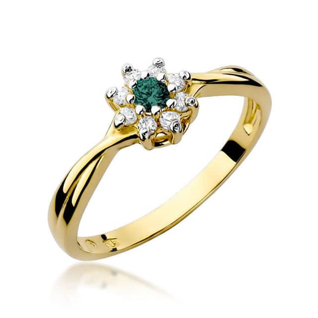 inel-aur-14k-cu-smarald-0-15-ct_6907519.jpg Inel Aur 14K cu Smarald 0.15 ct - Imagine 1