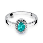 Inel Aur 14K cu Smarald 0.40 ct - Imagine 5