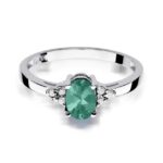 Inel Aur 14K cu Smarald 0.80 ct - Imagine 6