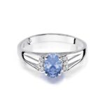 Inel Aur 14K cu Tanzanit 0.40 ct - Imagine 6