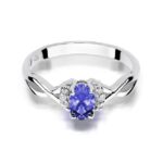 Inel Aur 14K cu Tanzanit 0.40 ct - Imagine 6