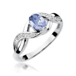 Inel Aur 14K cu Tanzanit 0.40 ct - Imagine 5