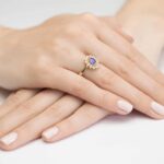 Inel Aur 14K cu Tanzanit 0.40 ct - Imagine 4