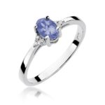 Inel Aur 14K cu Tanzanit 0.40 ct - Imagine 4
