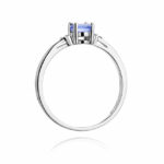 Inel Aur 14K cu Tanzanit 0.40 ct - Imagine 6