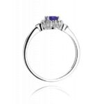 Inel Aur 14K cu Tanzanit 0.40 ct - Imagine 6