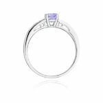 Inel Aur 14K cu Tanzanit 0.50 ct - Imagine 6