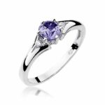 Inel Aur 14K cu Tanzanit 0.50 ct - Imagine 5