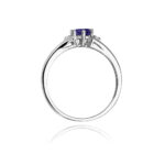 Inel Aur 14K cu Tanzanit 0.50 ct - Imagine 7