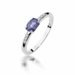 Inel Aur 14K cu Tanzanite 0.40 ct - Imagine 4