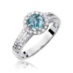 Inel Aur 14K cu Topaz 0.50 ct - Imagine 5