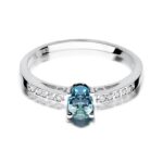 Inel Aur 14K cu Topaz 0.50 ct - Imagine 4