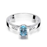 Inel Aur 14K cu Topaz 0.65 ct - Imagine 6