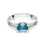 Inel Aur 14K cu Topaz 0.65 ct - Imagine 6