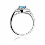 Inel Aur 14K cu Topaz 0.80 ct - Imagine 7