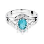 Inel Aur 14K cu Topaz 0.90 ct - Imagine 6