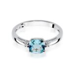 Inel Aur 14K cu Topaz 1.10 ct - Imagine 6