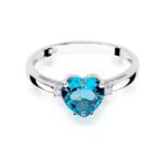 Inel Aur 14K cu Topaz 1.20 ct - Imagine 2